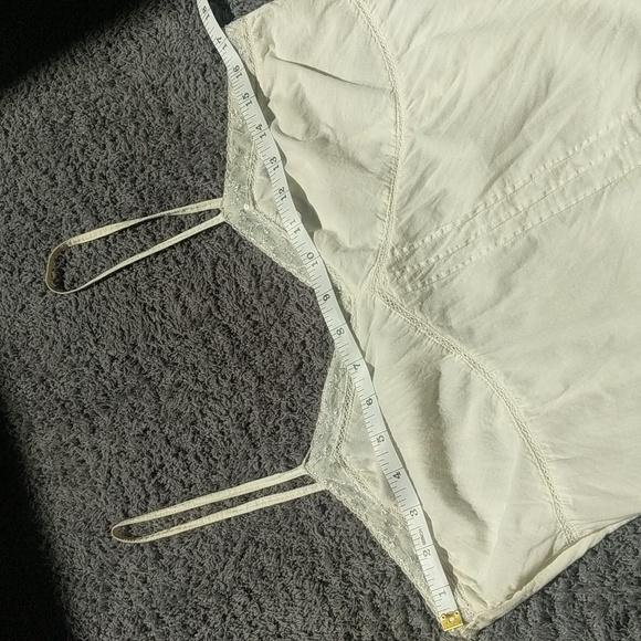 Decorative Ivory Boho Tank Top - Picture 8 of 16